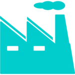 ikona branży przemysłowej, w której używa się przywoływaczy